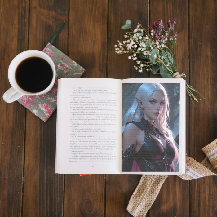 Overlay personaggio fantasy femminile