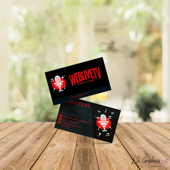 Biglietto da visita Web Live Tv