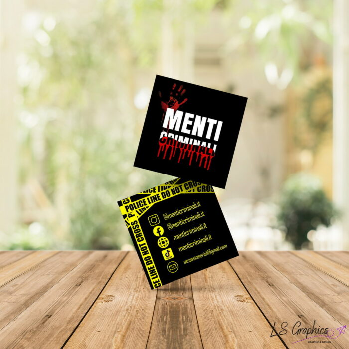 Biglietto da visita Menti Criminali