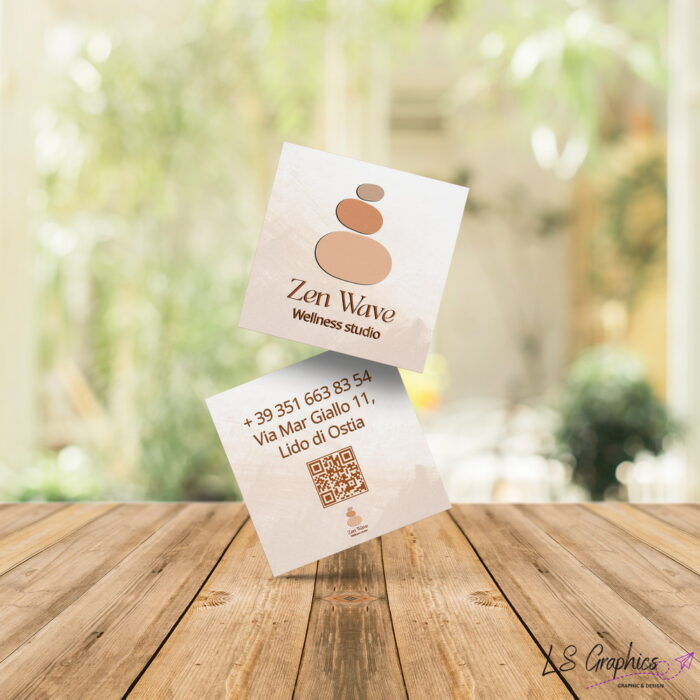 Biglietto da visita ZenWave Wellness